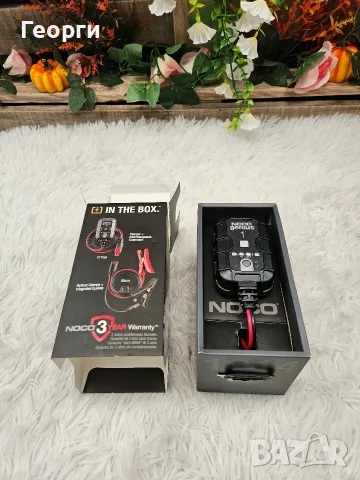 Ново интелигентно зарядно за акумулатор NOCO GENIUS1 (6V/12V, 1A)