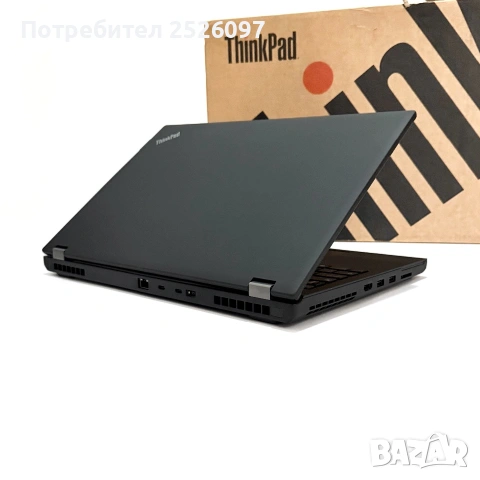Lenovo ThinkPad P53/32GB DDR4/i7-9850H/NVIDIA T1000/Workstation, снимка 6 - Лаптопи за работа - 55241322