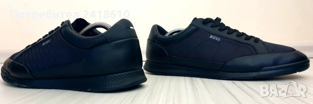 Hugo Boss Leather Sneakers Mens Size 43/27.5 см ОРИГИНАЛ! Мъжки спортно - елегантни обувки, снимка 2 - Спортно елегантни обувки - 54314110