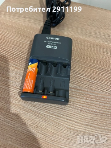 Зарядно за АА и ААА батерии Canon, снимка 5 - Друга електроника - 54255760