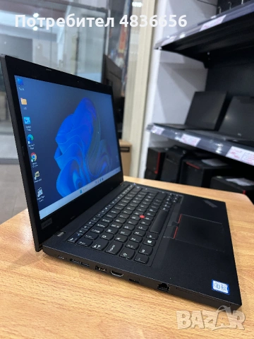 Като нов! Лаптоп Lenovo L480 i3/8GB RAM/256GB SSD, 12м. гаранция!, снимка 6 - Лаптопи за работа - 54780034