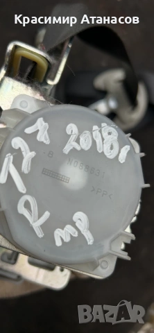 7P3100-P. Предпазен колан преден десен за Тойота Авенсис T27. N088631, снимка 6 - Части - 54527082