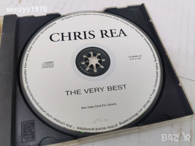 CHRIS REA CD 0707261140H2E7R, снимка 10 - CD дискове - 55185011