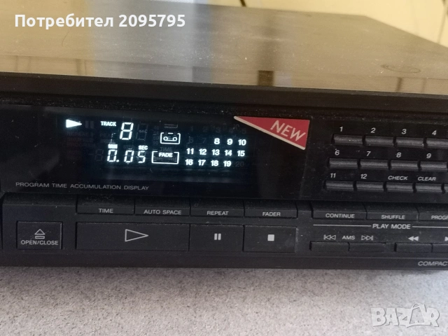 sony cdp-590 cd player , снимка 3 - Аудиосистеми - 55259631