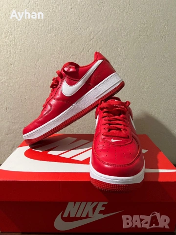 Маратонки Nike Air Force 1 Low Retro, снимка 4 - Маратонки - 54542650