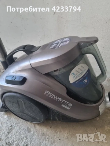 Прахосмукачка Rowenta Compact Power Cyclonic, снимка 2 - Прахосмукачки - 54541417