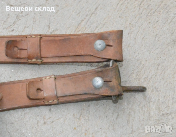 Кожен ремък за автомат Ак-47 стар, снимка 2 - Оборудване и аксесоари за оръжия - 55220766