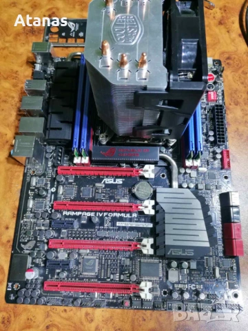 ASUS Rampage IV Formula + 32GBRam + i7 4820k, снимка 2 - Геймърски - 54309858