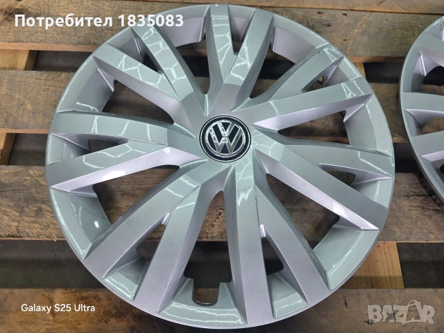 Оригинални тасове VW 16 цола, снимка 3 - Аксесоари и консумативи - 54580949