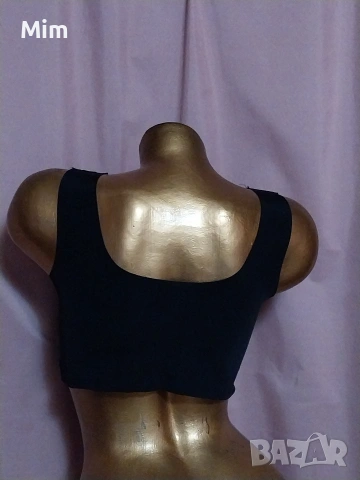  Резервирани XL Черно Микрофибърно бюстие , снимка 5 - Бельо - 54061400