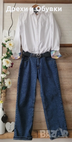 Бяла риза памучна материя GANT , снимка 5 - Ризи - 54206846