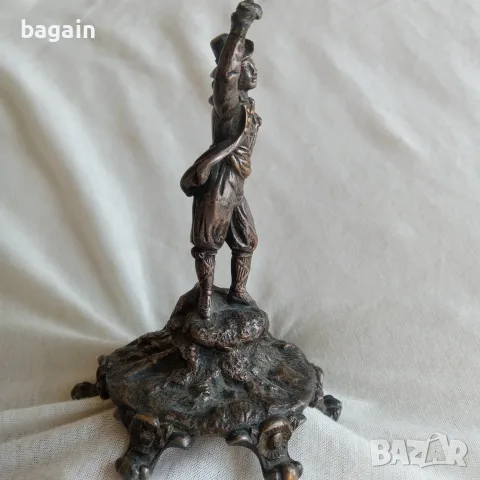 Уникална бронзова статуя., снимка 2 - Антикварни и старинни предмети - 55319922
