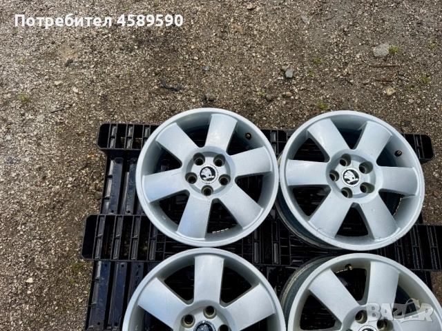 4бр.Алуминиеви джанти 15цола 5x100 за Skoda Fabia,Rapid,Roomster,Vw Polo,Seat Ibiza,Audi A1, снимка 6 - Гуми и джанти - 54892861