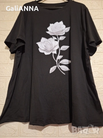 НОВА СТРАХОТНА ТУНИКА 3XL-4XL, снимка 2 - Туники - 54904057