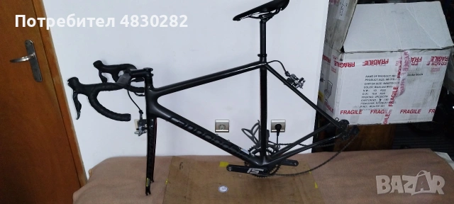 Части и рамка-Cannondale Super Six EVO/ 54цм/4,735gr, снимка 3 - Части за велосипеди - 54972300