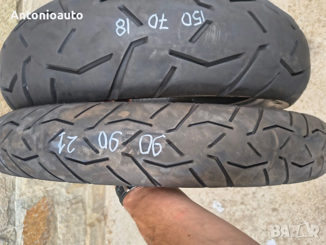 150 70 18 Continental 90 90 21 Contitrailattack 3, снимка 3 - Гуми и джанти - 55133508