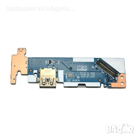 Lenovo IdeaPad 1 15IJL7 82LX Захранваща платка USB Card Reader платка 5C50S25273 JS570 NS-E052, снимка 2 - Части за лаптопи - 55100193
