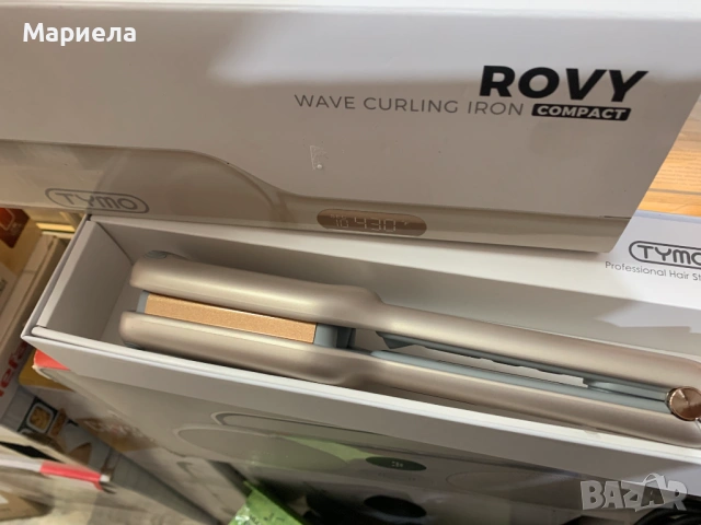 TYMO ROVY Ретро преса за коса 220°С, снимка 4 - Маши за коса - 54076552