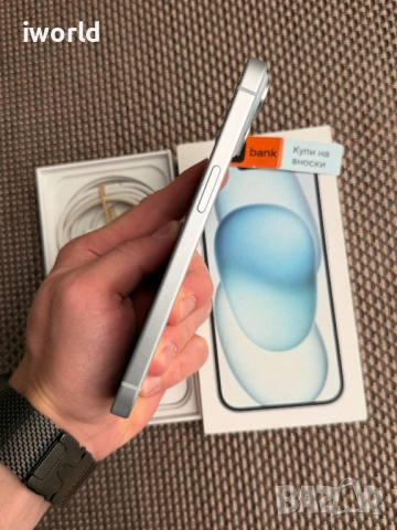 256GB❗️100% battery 🔋 IPhone 15 Blue ❗️Лизинг от 19€/м ❗️КАТО НОВ❗️, снимка 6 - Apple iPhone - 54740124