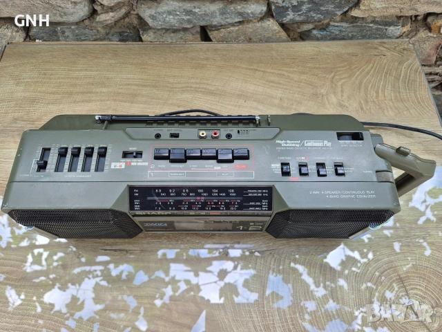 Радиокасетофон Sharp WQ-T281Z(GR), снимка 4 - Радиокасетофони, транзистори - 55191209