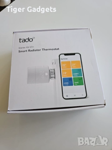 Tado Smart Radiator Thermostat Starter Kit V3+ – Интелигентен комплект за управление на отопление, снимка 6 - Други - 54944846
