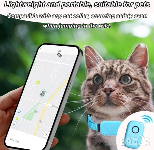 Устройство за проследяване на котки, устройство за проследяване на кучета, GPS тракер за домашни люб, снимка 5 - За кучета - 54837520