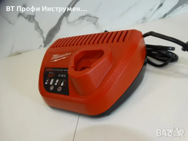 Milwaukee C 12C - Зарядно за батерии 12 V, снимка 2 - Други инструменти - 55329411