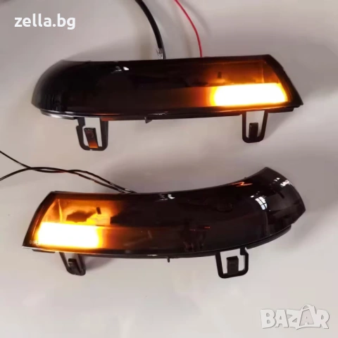 Динамични LED мигачи за огледала VW Golf 5, 6 Plus, Passat B6, Jetta, EOS, Sharan - 10110, снимка 6 - Художествена литература - 54657848