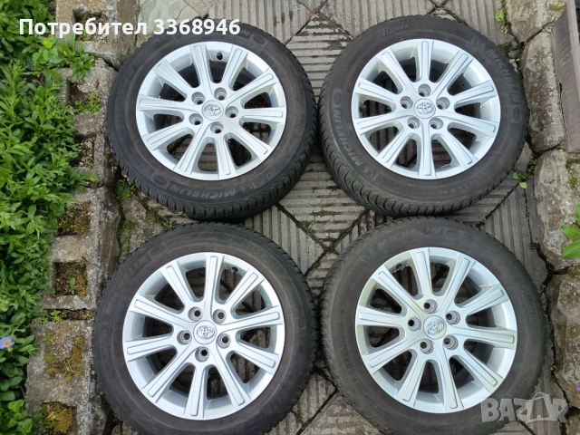 Джанти Toyota 16 " 5x114,3 205/55/16, снимка 2 - Гуми и джанти - 54600938