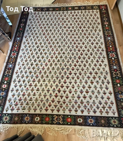 Чипровски килим Саксиите , снимка 7 - Килими - 54313294