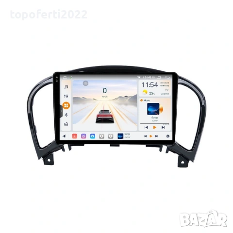 Мултимедия за Nissan Juke (2010-2019) Навигация CarPlay Android Auto + Подарък Камера, снимка 2 - Аксесоари и консумативи - 55030807