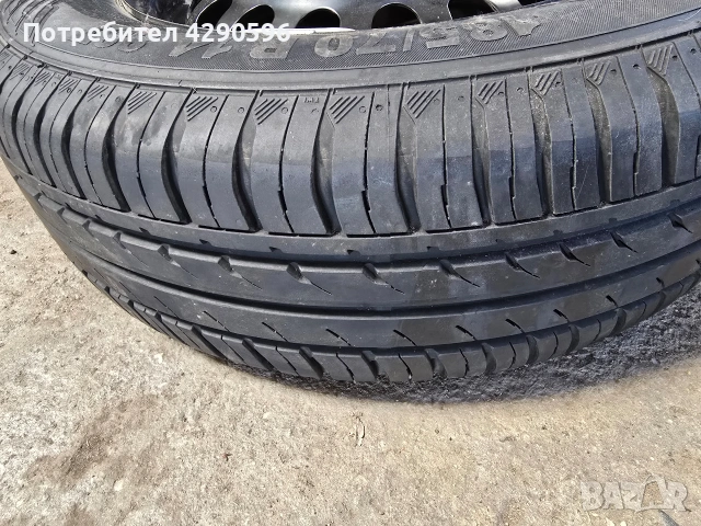 Резервна гума джанта 14" за Opel / Опел , снимка 3 - Части - 54371879