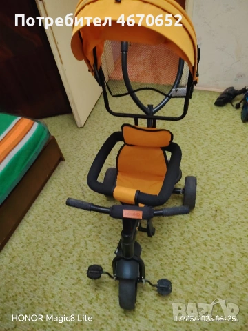Детска триколка Chipolino , снимка 5 - Детски велосипеди, триколки и коли - 53934382