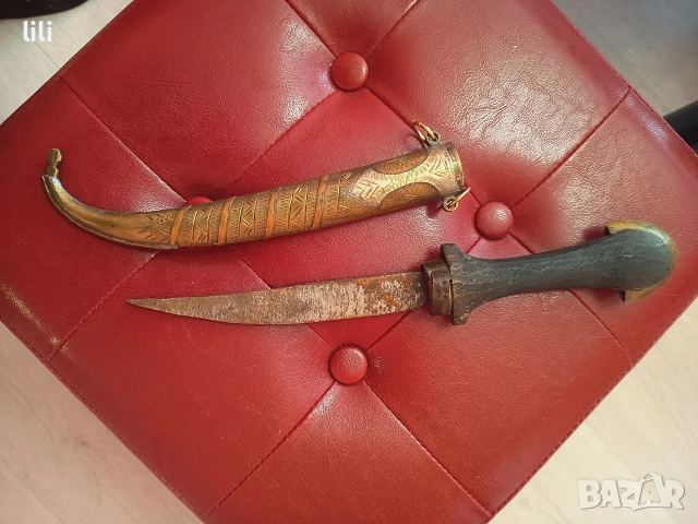 старинна арабска кама ...нож меч сабя