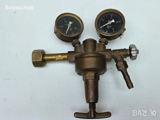 Редуцир вентил - месингов, снимка 5 - Други машини и части - 55148952