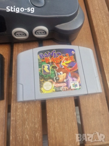 Nintendo 64 -дискети конзола джойстик., снимка 2 - Nintendo конзоли - 55011143