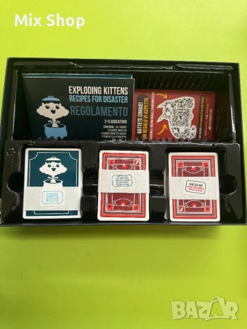 Настолна игра Exploding Kittens: Recipes For Disaster - Парти, снимка 2 - Други стоки за дома - 54750286