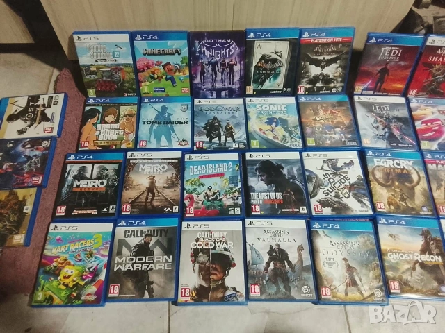 Игри за PS4 и PS5 цени от 10до30 евро