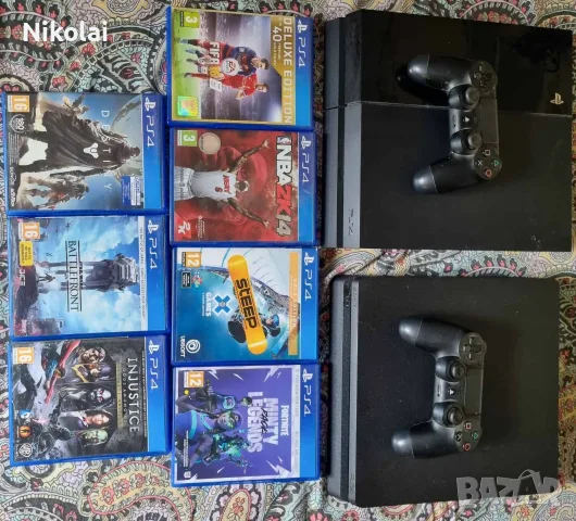 Playstation 4 Fat $ Playstation 4 slim 