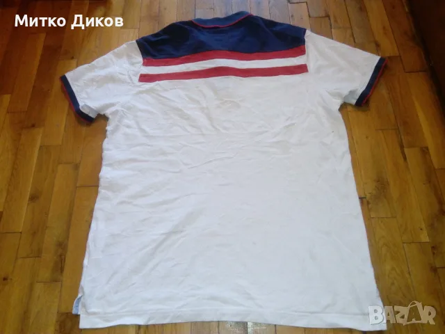 Tommy Hilfiger USA New Jork маркова тениска размер ХЛ, снимка 5 - Тениски - 55412627