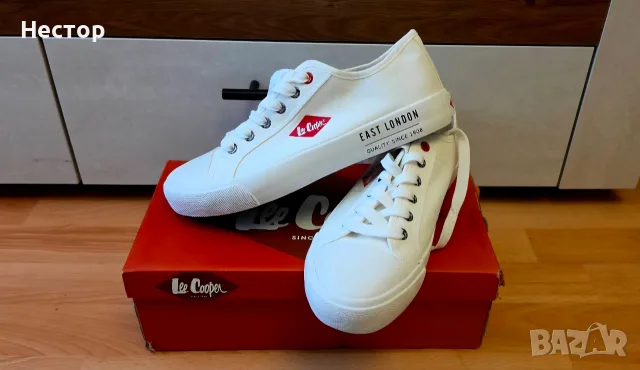 НОВИ Мъжки кецове Lee Cooper - East London - № 42, снимка 2 - Кецове - 55392963