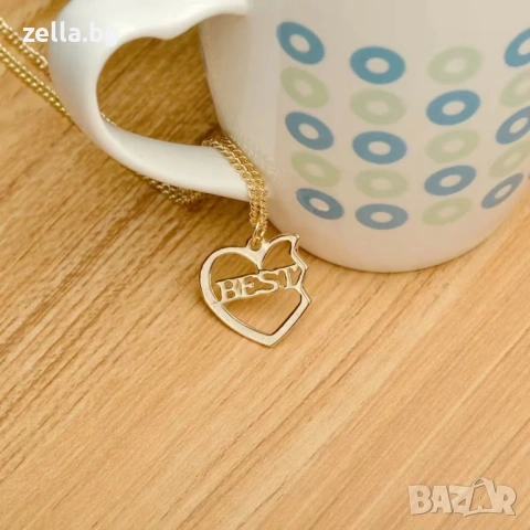Комплект от 3 колиета BFF за деца – Best Friends Forever, златиста цинкова сплав, 52 см 10169, снимка 4 - Колиета, медальони, синджири - 54659710
