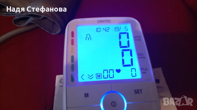 Апарат за кръвно налягане SANITAS SBM46 Тайван, снимка 6 - Други - 54602705
