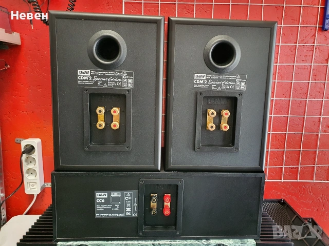 Букшелф+ Център B&W CDM-2/ CC6, снимка 3 - Тонколони - 54959745