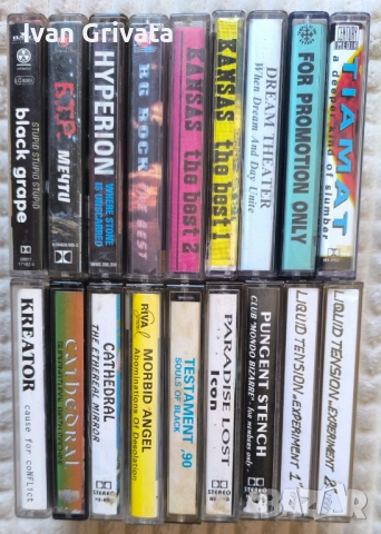 Аудио касети с метъл, снимка 3 - Аудио касети - 53456187