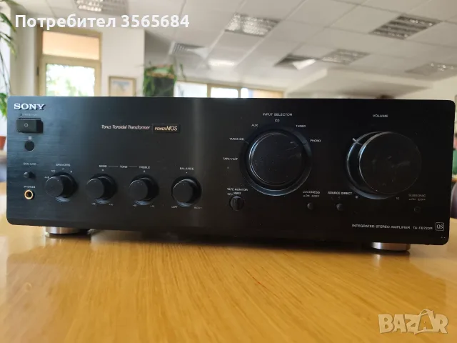 Усилвател SONY TA-FB720R, снимка 4 - Ресийвъри, усилватели, смесителни пултове - 55558025