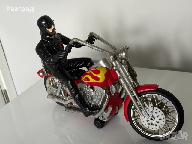 Играчка мотоциклет Dickie Toys American Rider Chopper, снимка 6 - Колекции - 55155580