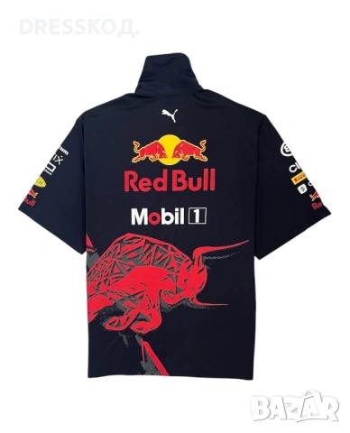 Puma x Redbull оригинална мъжка тениска с яка, 2XL размер 