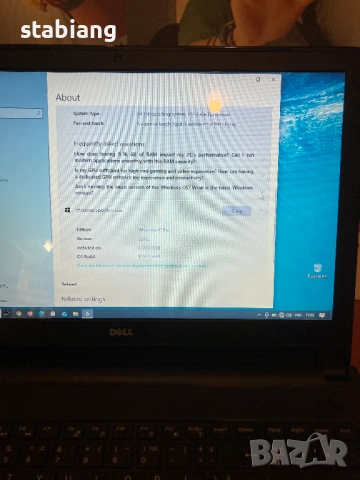 Лаптоп - DELL Inspiron 5559 - Intel i7-6500U, SSD+HDD, здрава батерия, снимка 3 - Лаптопи за игри - 54378163