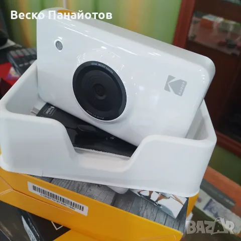 Безжичен цифров фотоапарат за моментално печатане и преносим фотопринтер Kodak Mini Shot, снимка 7 - Фотоапарати - 55433135